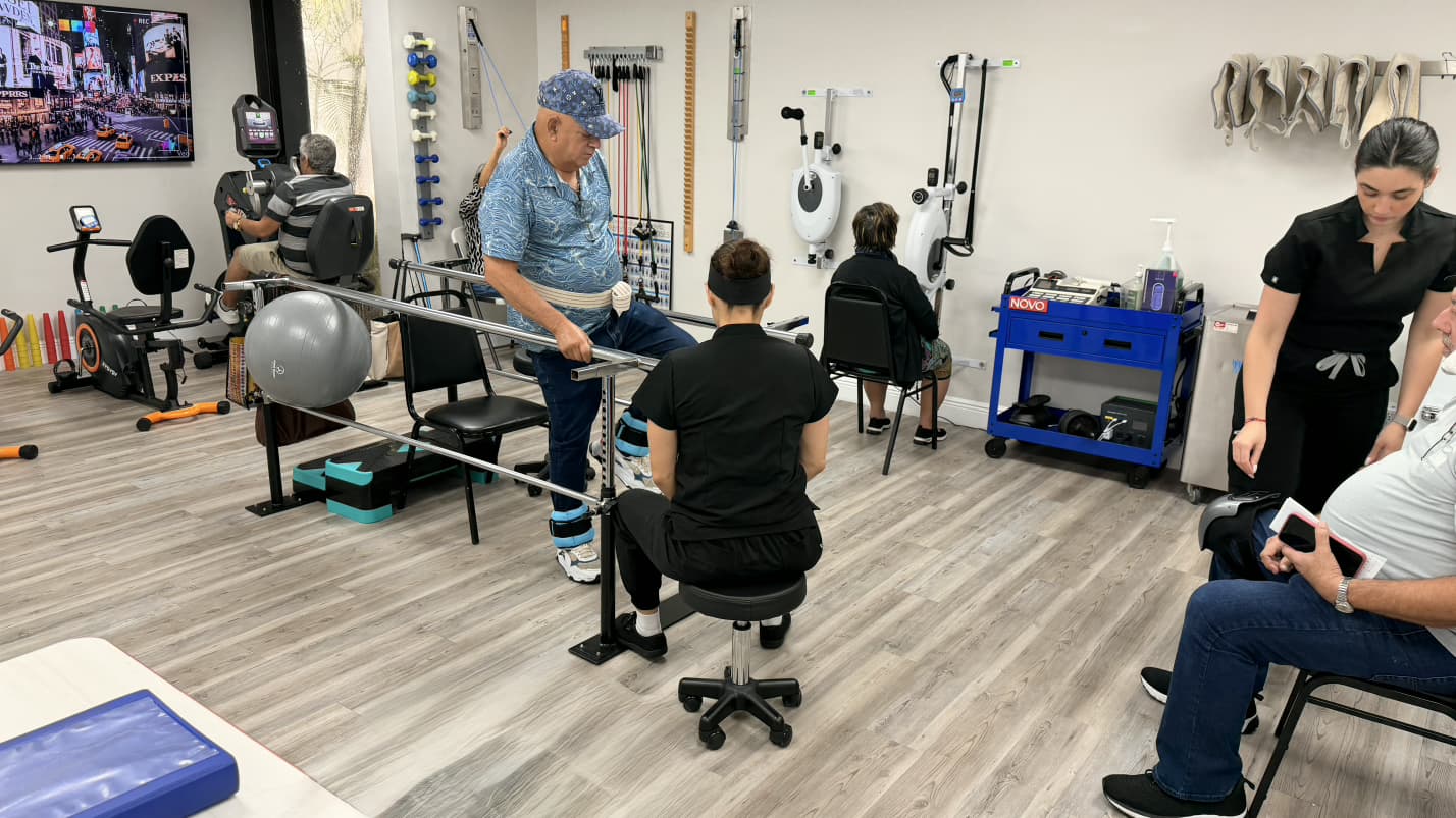 NOVO Medical Group physical therapy and rehabilitation area